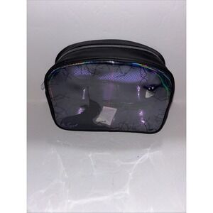 New Bath & Body Works Disney Maleficent Iridescent Cosmetic Makeup Bag Dragon